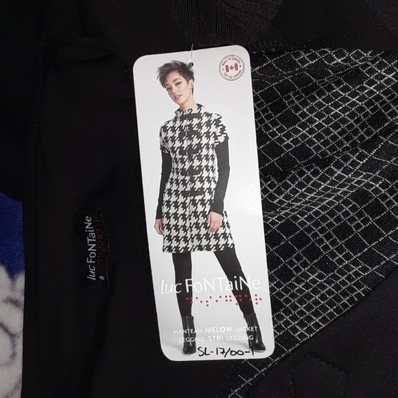 Luc Fontaine coat. Montreal Designer - Picture 4 of 4